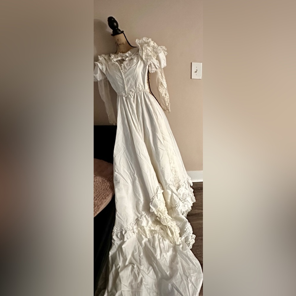 Vintage Wedding Dress Size 10